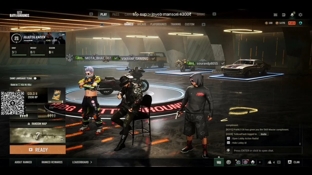 sourav pubg live