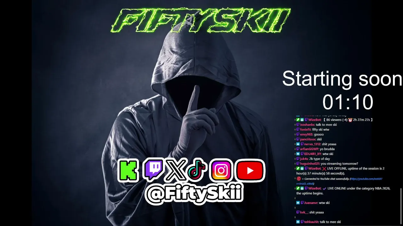 My first stream.