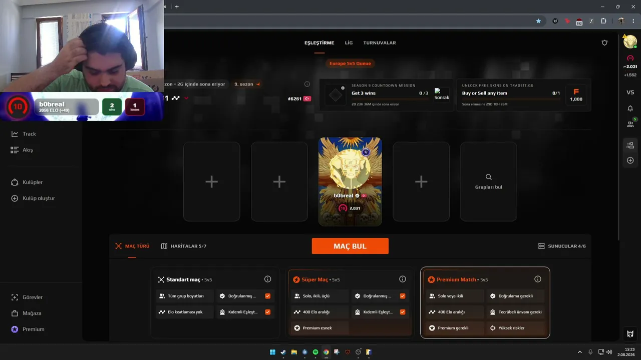 YENİ ENVANTERİN İLK PARÇASINI ALDIK  !steam !faceit !komutlar