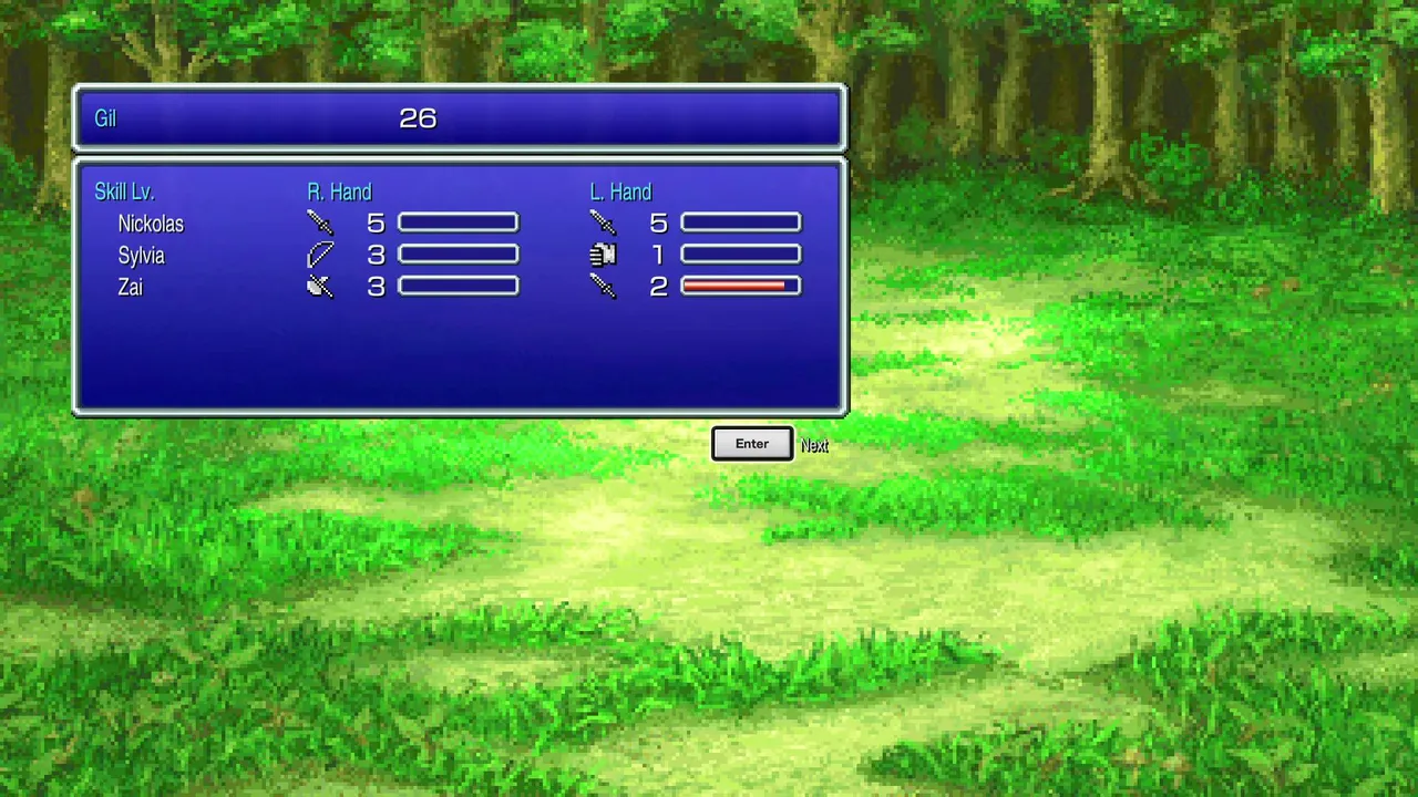 starting final fantasy 2
