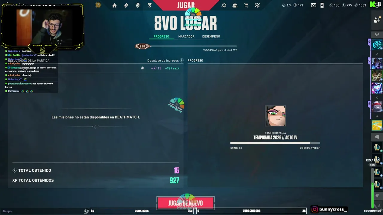 🔴 RANKEAMOS EN VALORANT... Y DESPUÉS LO QUE PIDA EL CHAT 🎮🔥// #REPORTPATO !pato !slots !clip !hablar