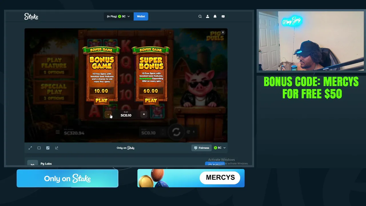 RAW BALANCE, $2000 WAGER LEADERBOARD. FREE $50 Using code MERCYS on STAKE.US