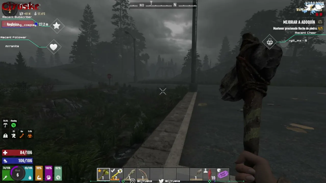 Si otra vez yo cuak,tengo papitas viejas y Fantita sin gas, volvemos a los stream dia 7 days 3.0 # 1