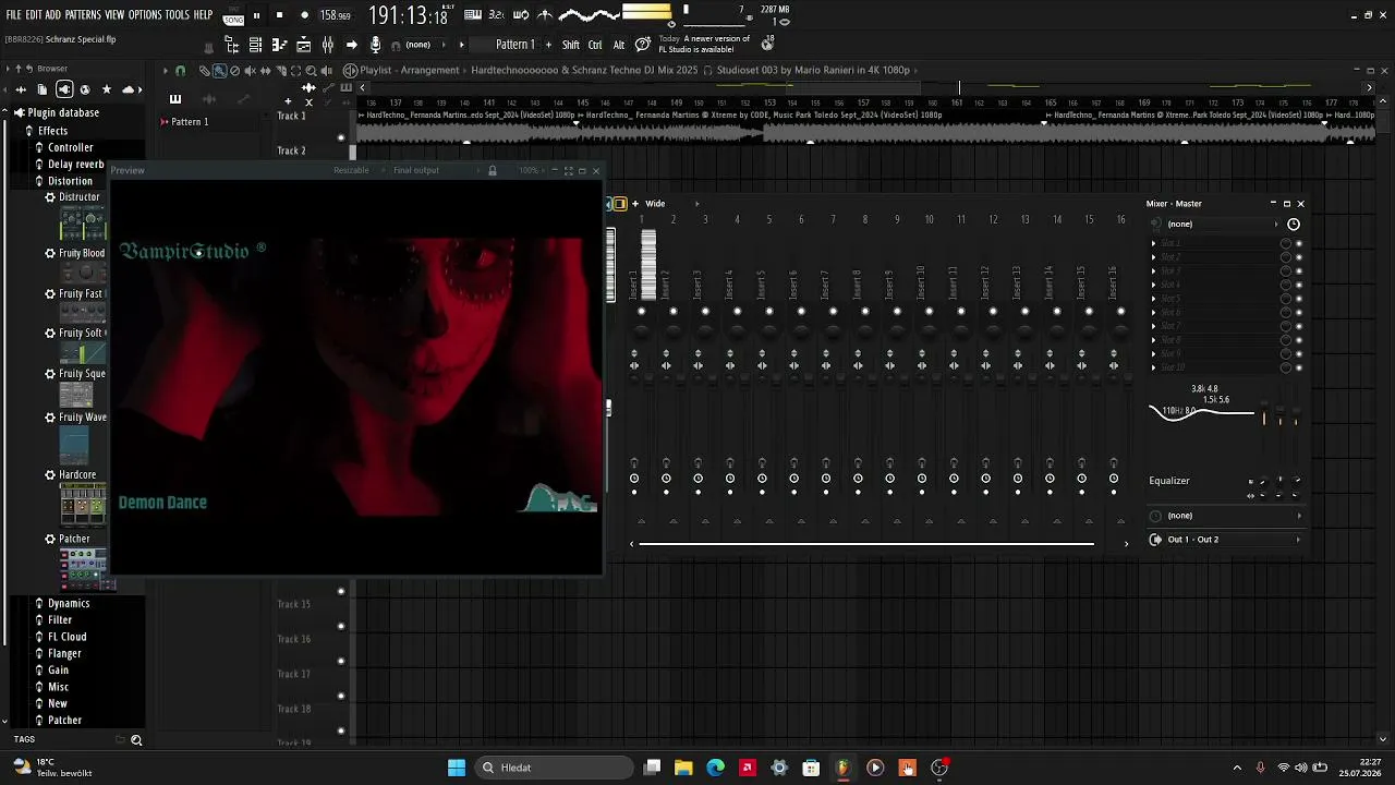 FL Studio Hardtechno Music