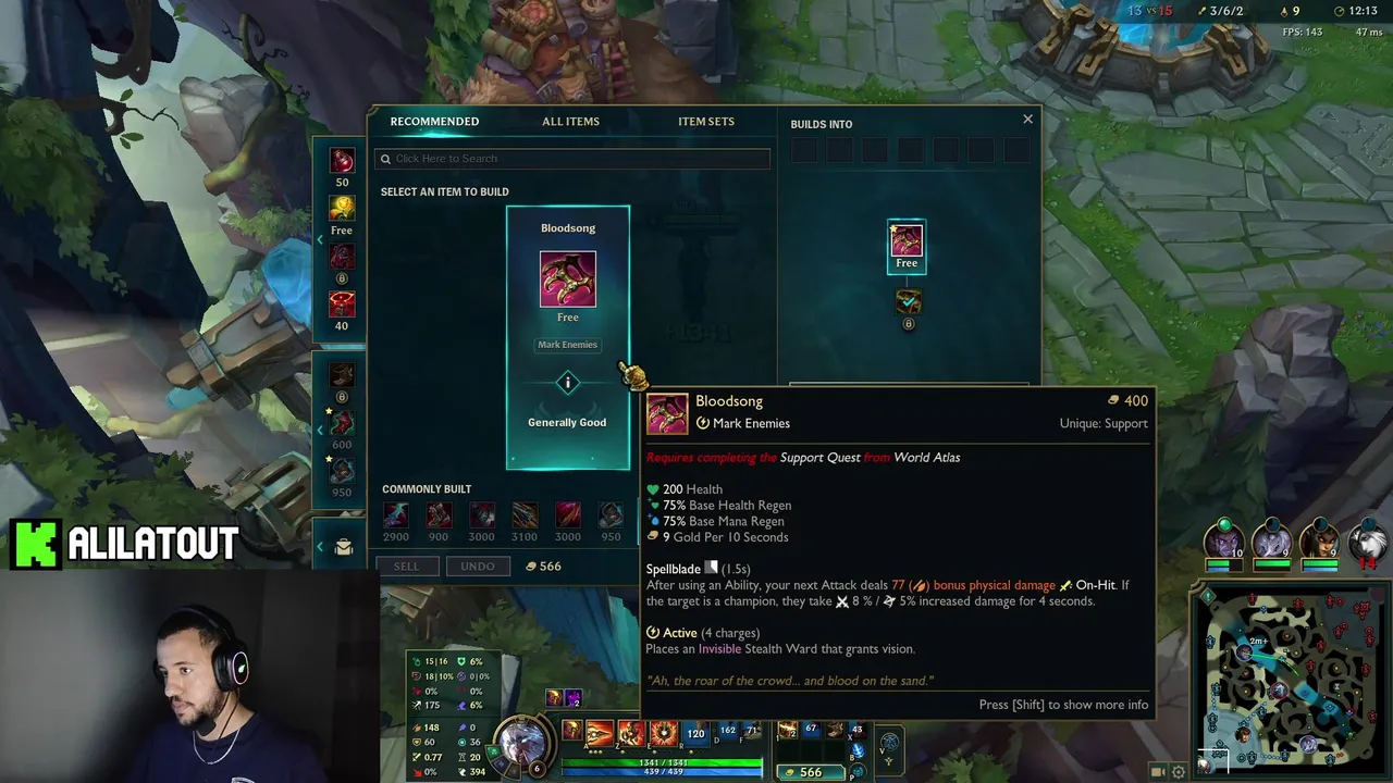 OTP Master Yi 1v9  مع عمك