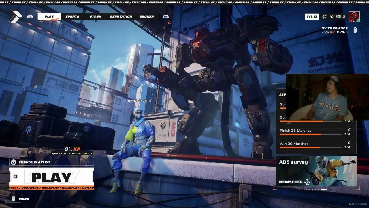 Trying out the new shooter Empulse!