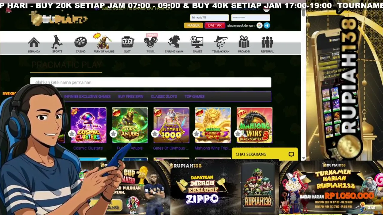 Live Game Seru Hari Ini Rupiah138