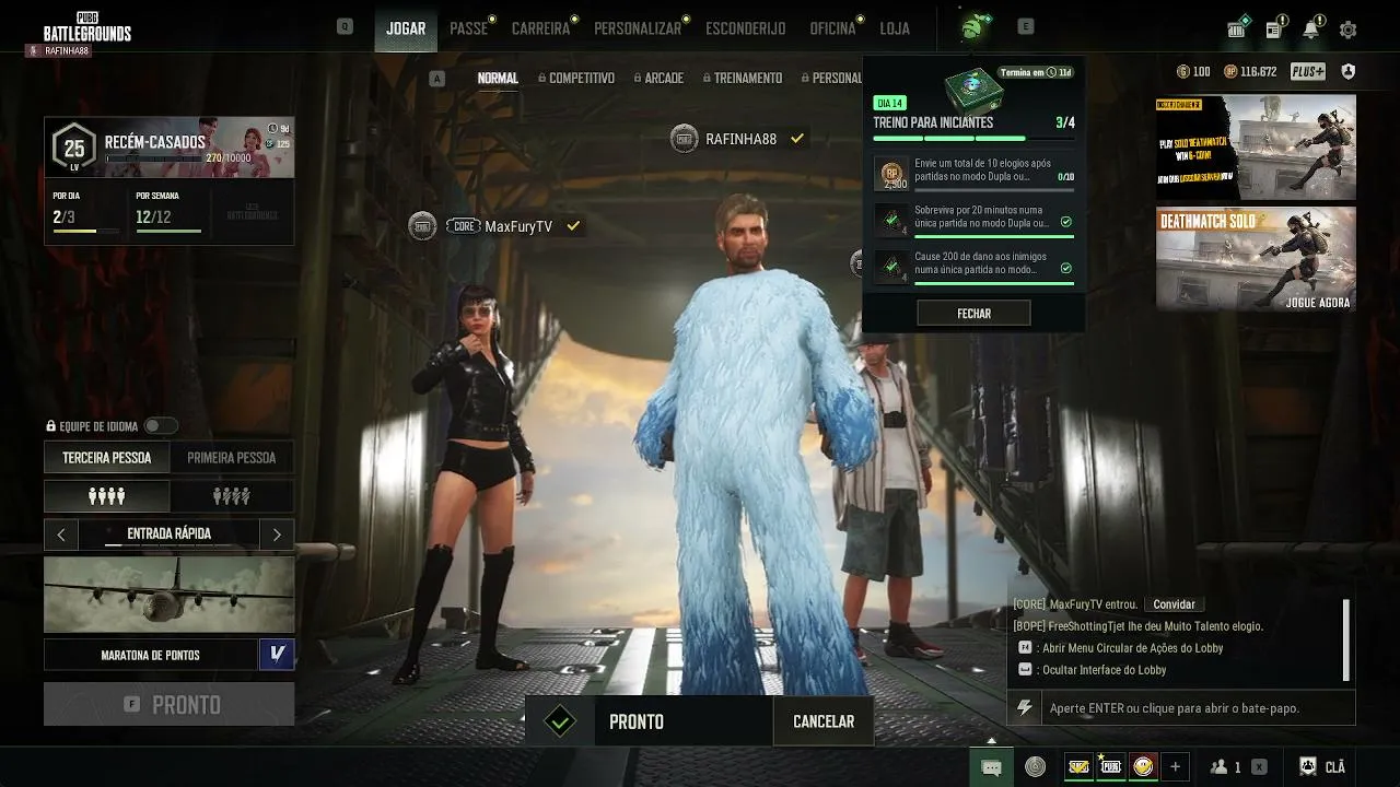 E vamos de live!