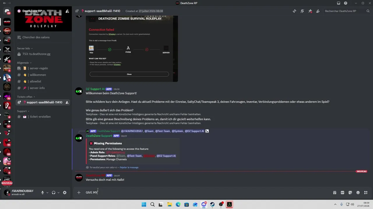 My first livestream