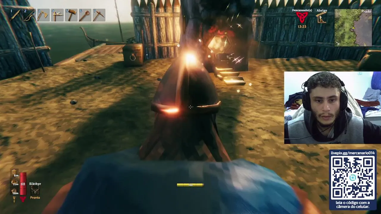 Explorando valheim no DIFICIL !game !pix