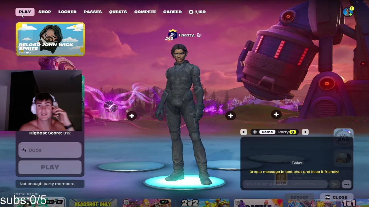 maximalna parba fortnite herného zážitku + nové comandy 🔥🔥6️⃣7️⃣