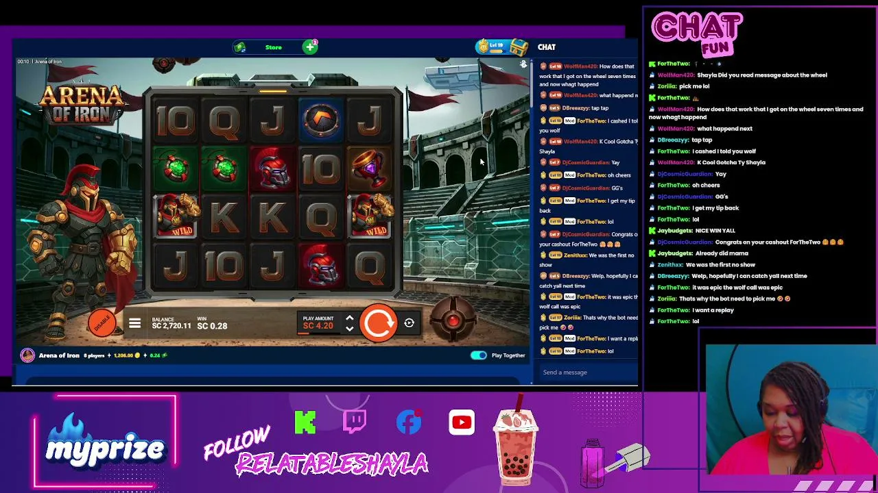 NEW HACKSAW GAMES & MORE POPPING SLOTS!!! Pull UP!  MYPRIZE.US. PLAY & CHAT with me! USE KEYWORD: RELATABLESHAYLA for $5 free!