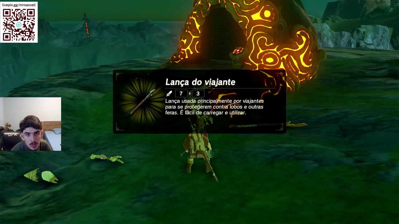 jogando um zeldinha, cola mais time