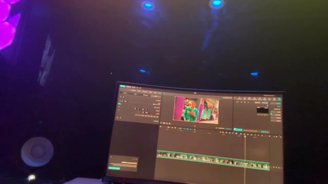 Getting ready for EDM PARTY