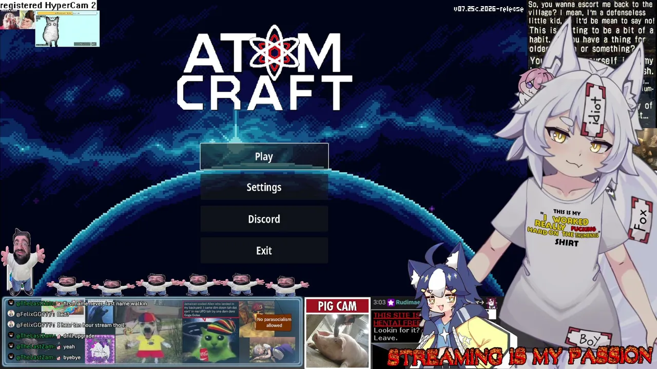 【Atomcraft】Okay, Maybe One More Atomcraft Stream, As A Treat.