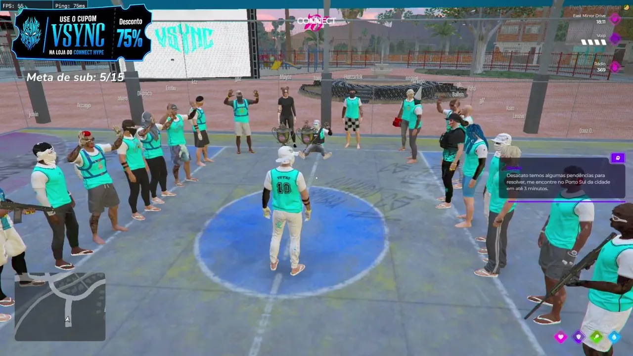 CONNECT HYPE・vao banir todo mundo da vsync kkkkkkkkkkk