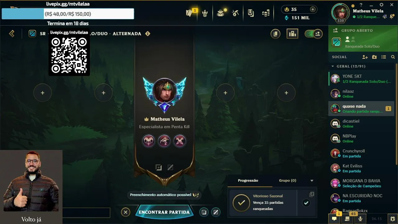 My first stream.
