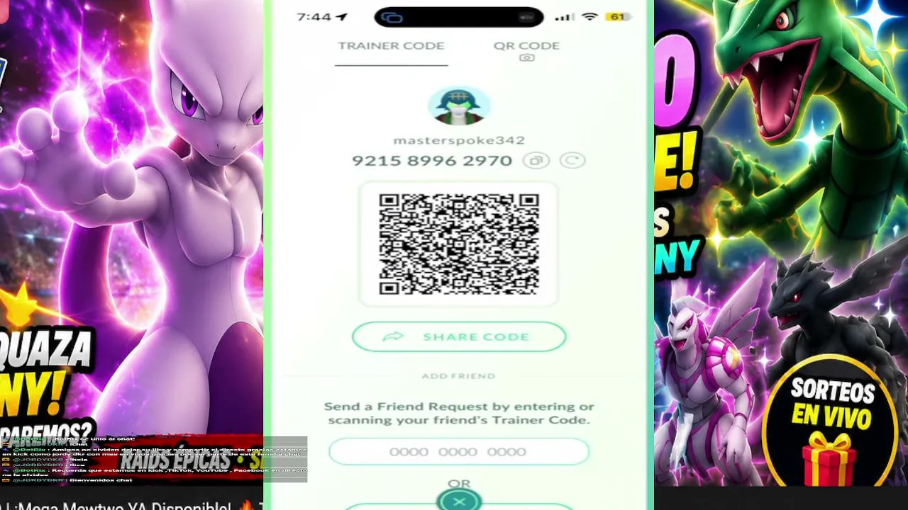 🔴 EN VIVO |✨Invitaciones a sub Mega Mewtwo Y GO Fest Global + Rayquaza y Solgaleo Raids | Pokémon GO