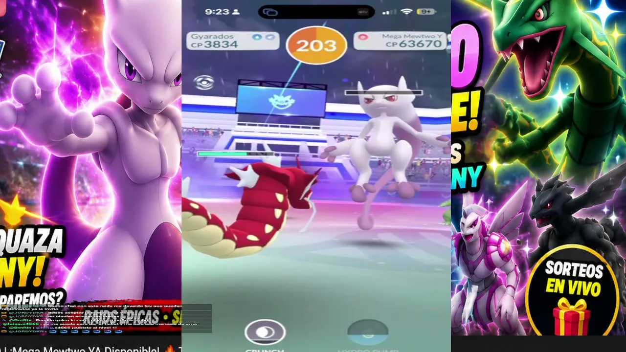 🔴 EN VIVO |✨Invitaciones a sub Mega Mewtwo Y GO Fest Global + Rayquaza y Solgaleo Raids | Pokémon GO