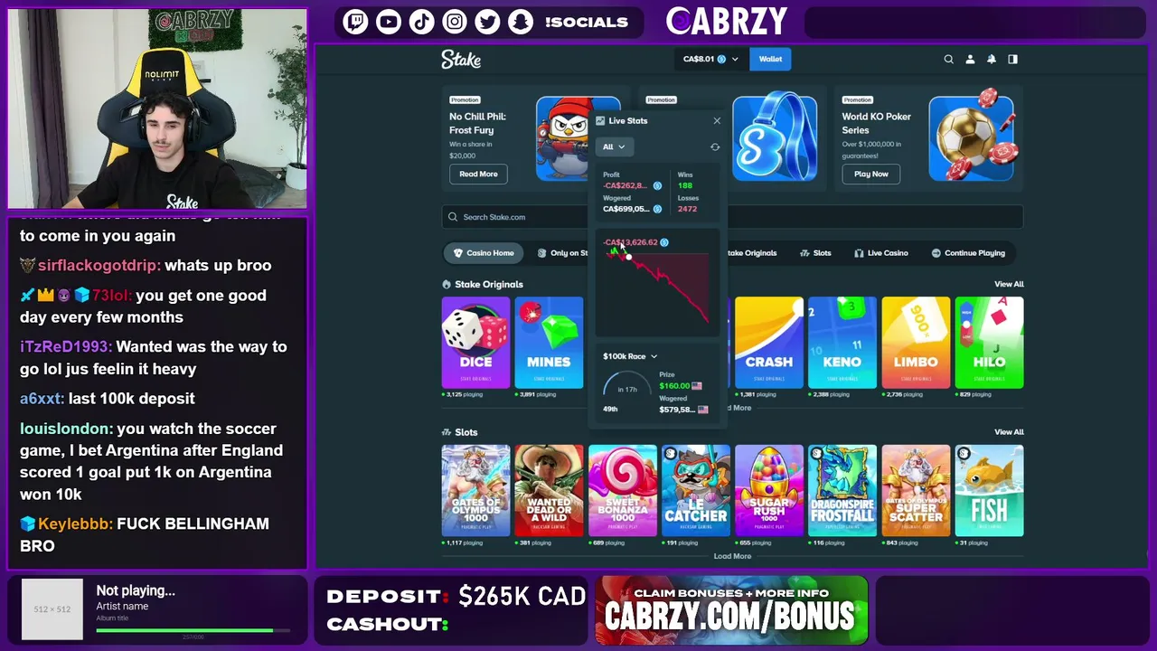💎$50K SESH, RUNNING IT UP CAD SEED💎| !stake !discord