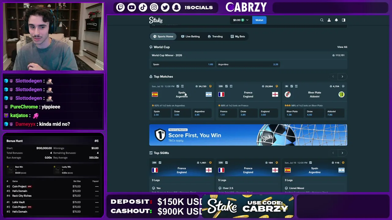 💎$150K TO $1M, FINAL SWING AND THEN OFF TO NY💎| !stake !discord