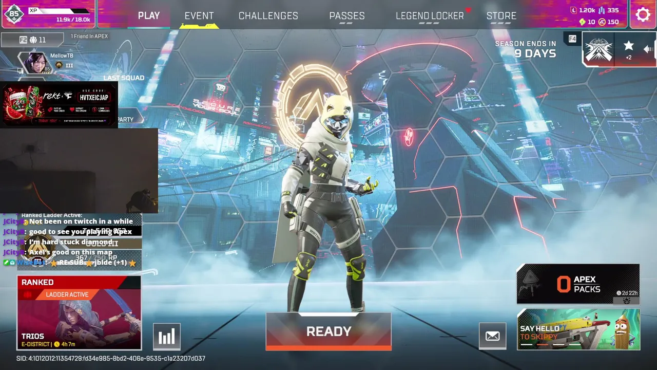 🟣😥10 days to Hit Plat😥🟣[DAY 204/365] !Discord !Rekt !Fragpunk