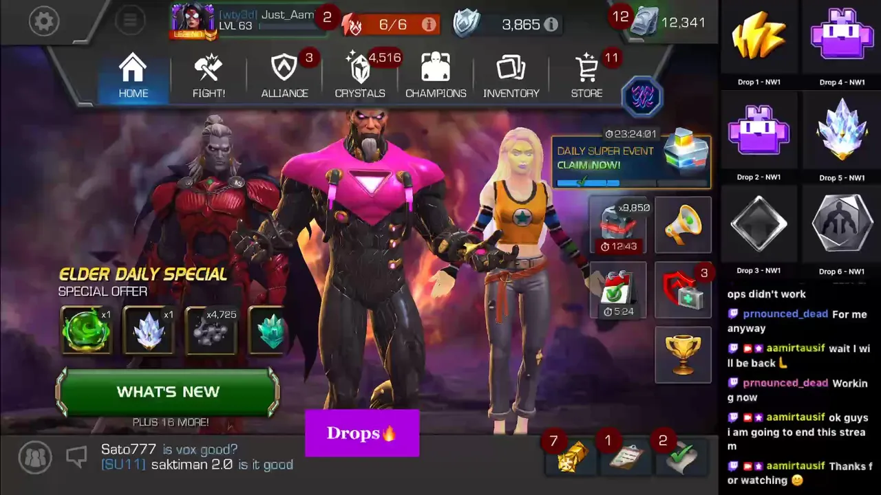 Live streaming of aamirtausif MCOC gameplay