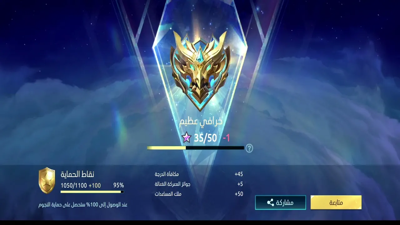 موبيل لجند نلعب تصنيف