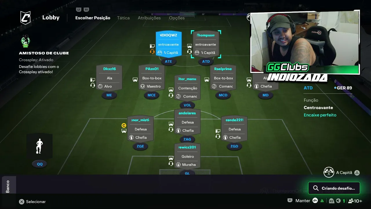 FIFINHA COM O CHAT + AMISTOSO  - !PX !DC !PC +18
