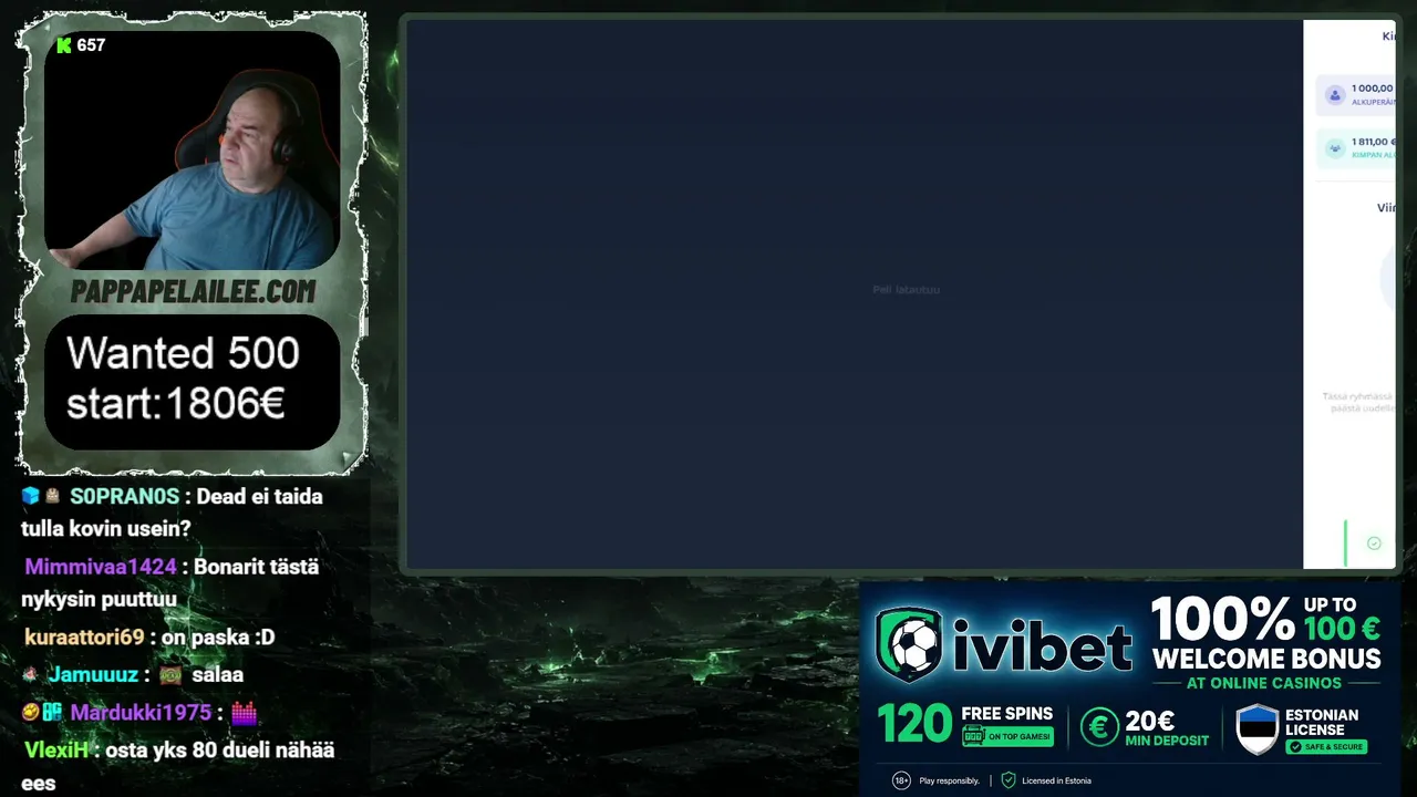 Wanted 500 spins 23:50