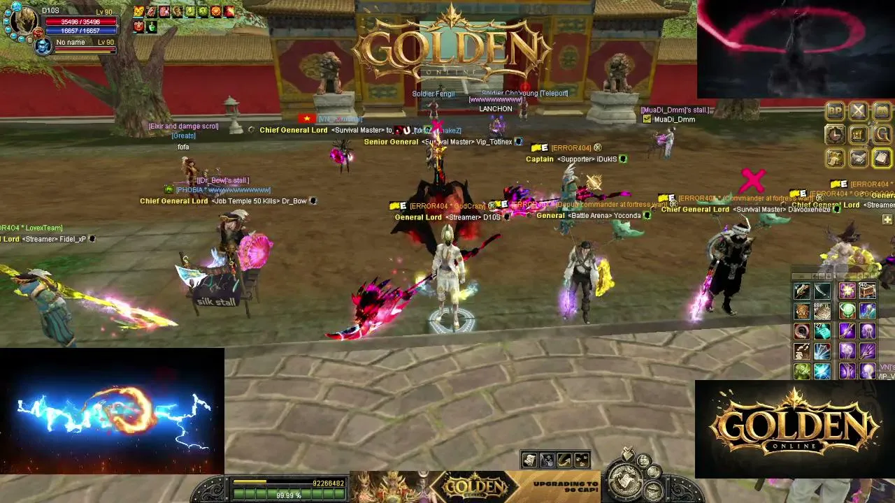 Silkroad Golden Online cap 90