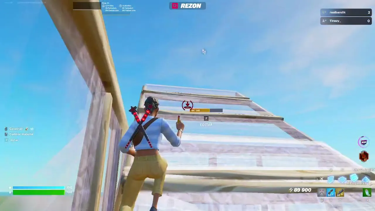 JUGANDO FORTNITE CON EL DUO! ig Realbandik