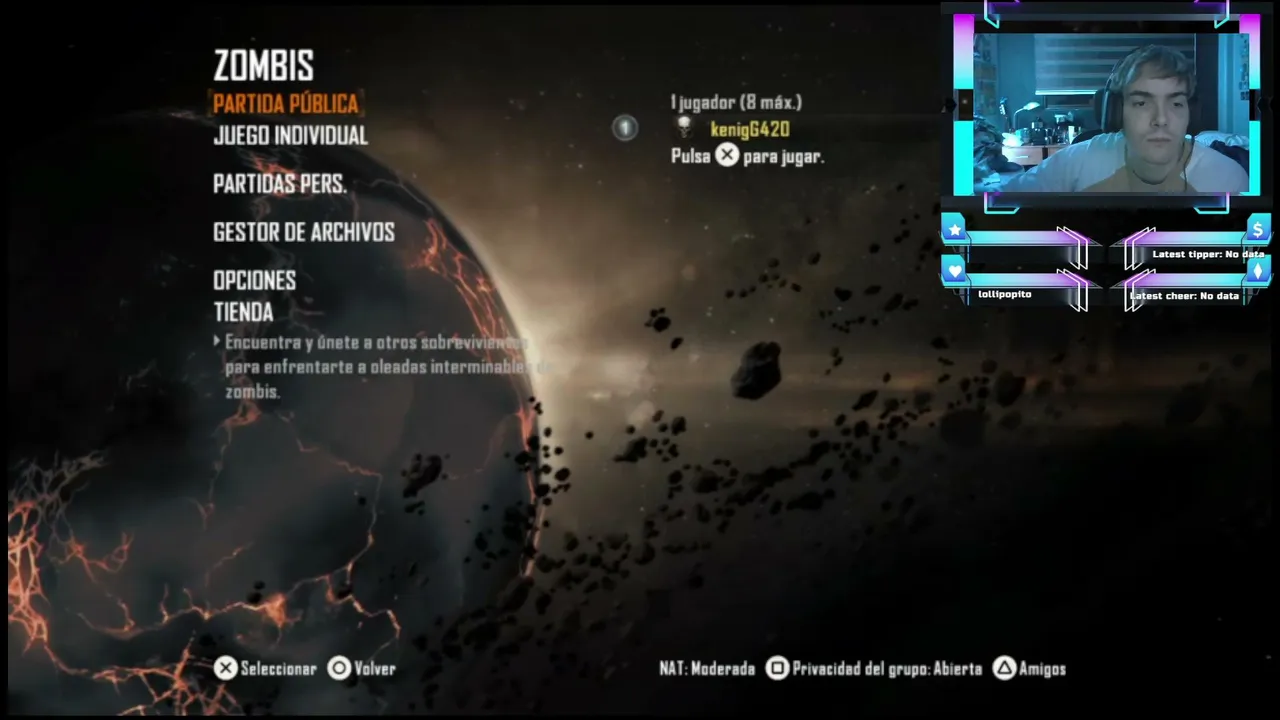 jugando en ps4