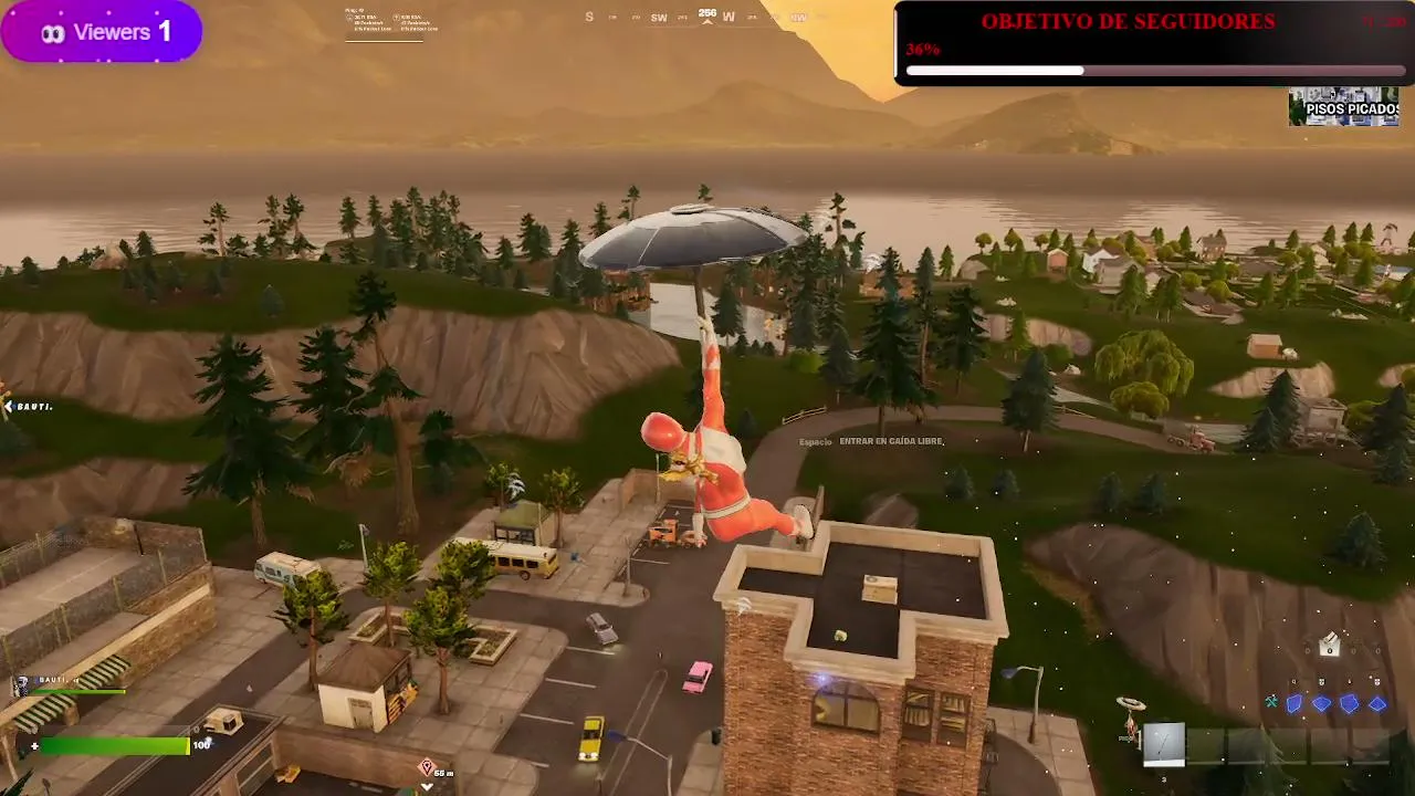 CARREANDO A MI PRIMITO EN FORTNITE COMO SIEMPRE, DE PASO HABLAMOS ENTRE NOSOTROS