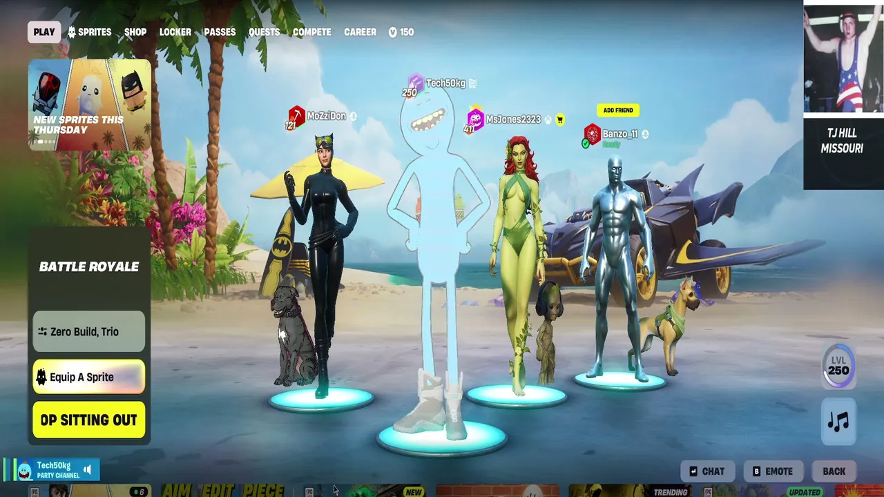 Fortnite. Let's get 1000 follows!