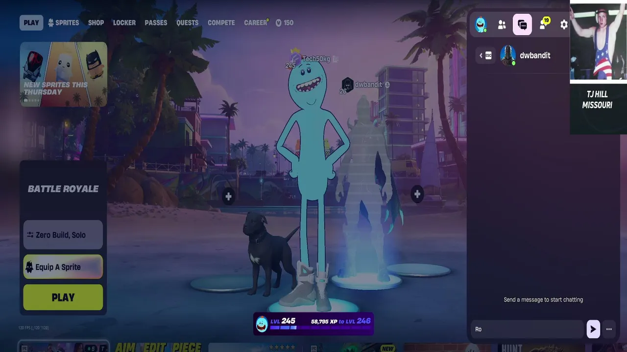Fortnite. Let's get 1000 follows!