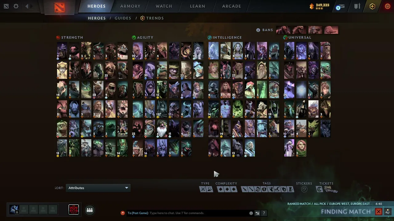 Dota 2 pubs and ranking up (road to 7k)