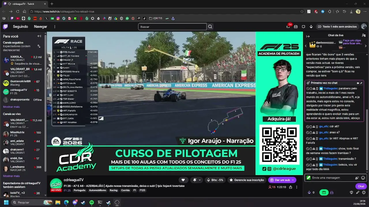Aquela live mensal sem pretensões e só corridas!