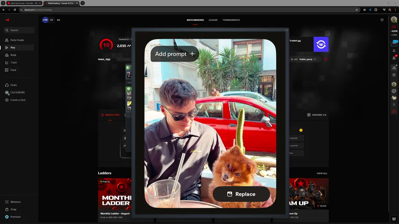 Sakin Sakin Faceit 10 gameplay