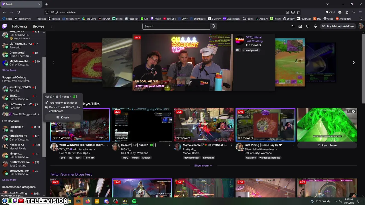 CnD // Blade | Not Raging...Today | !socials !discord !points