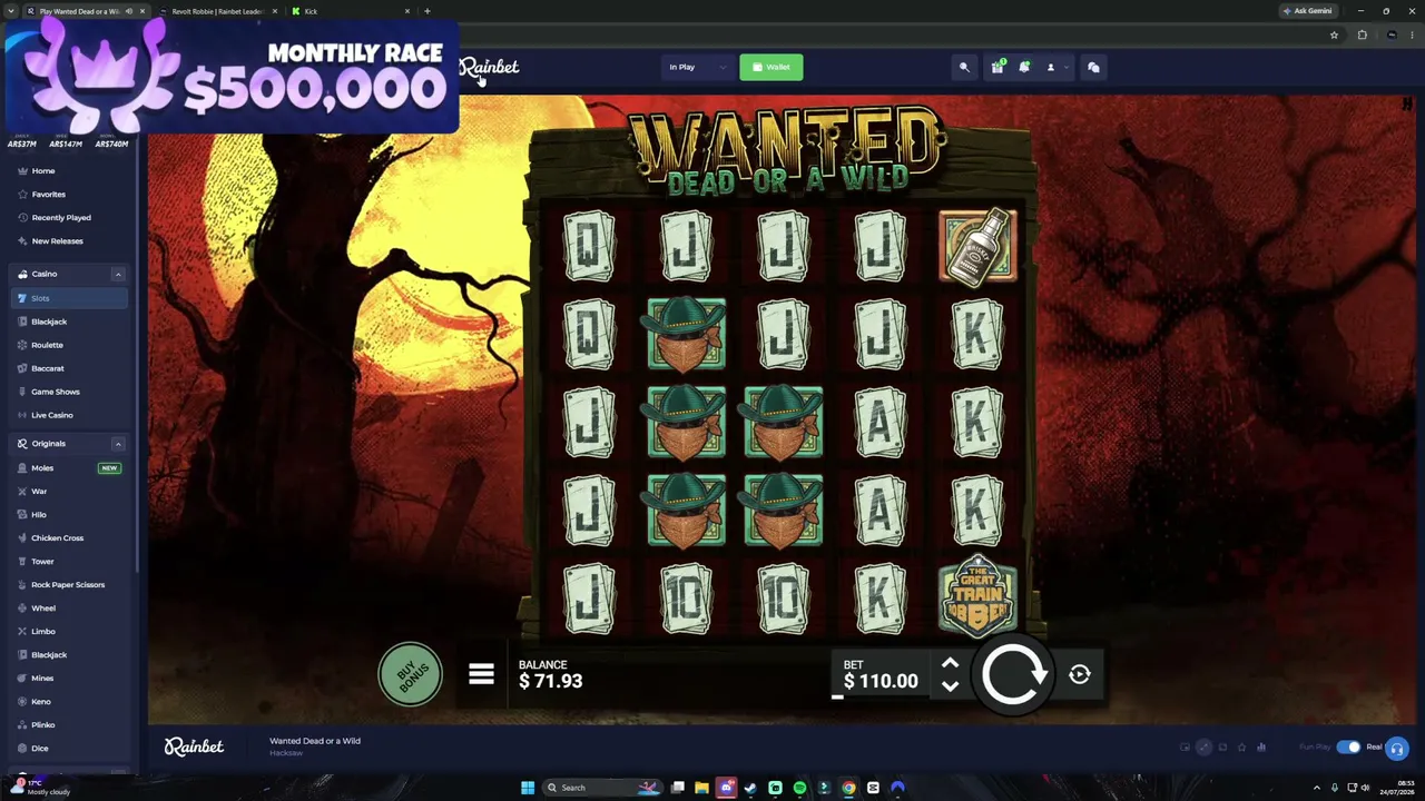 500 free leaderboard !rainbet