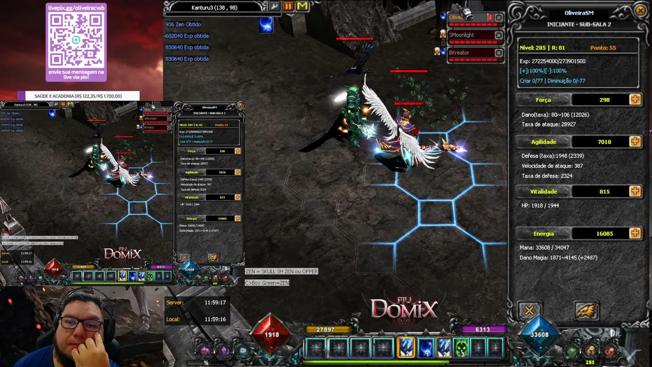 [MU DOMIX] Na busca de parceria e metricas !dev !pc