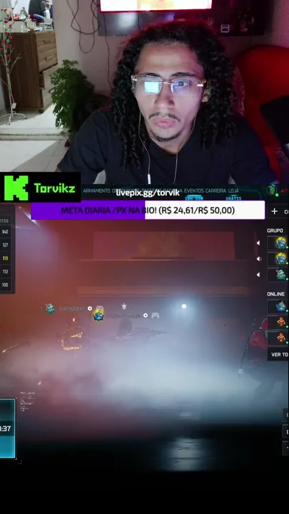 Warzone pipocando