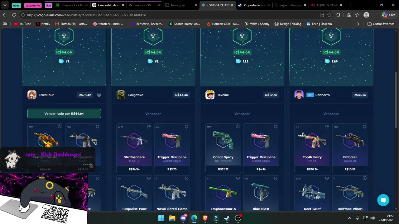 jogando CS 2