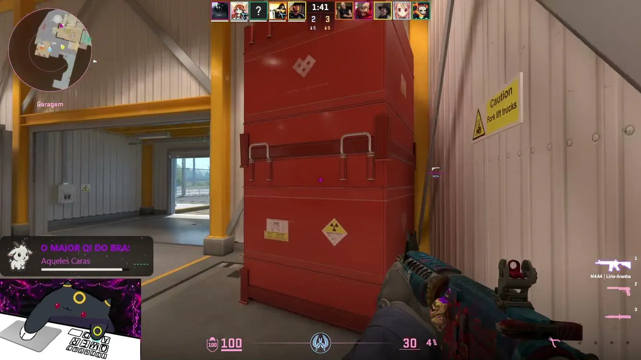 jogando CS 2