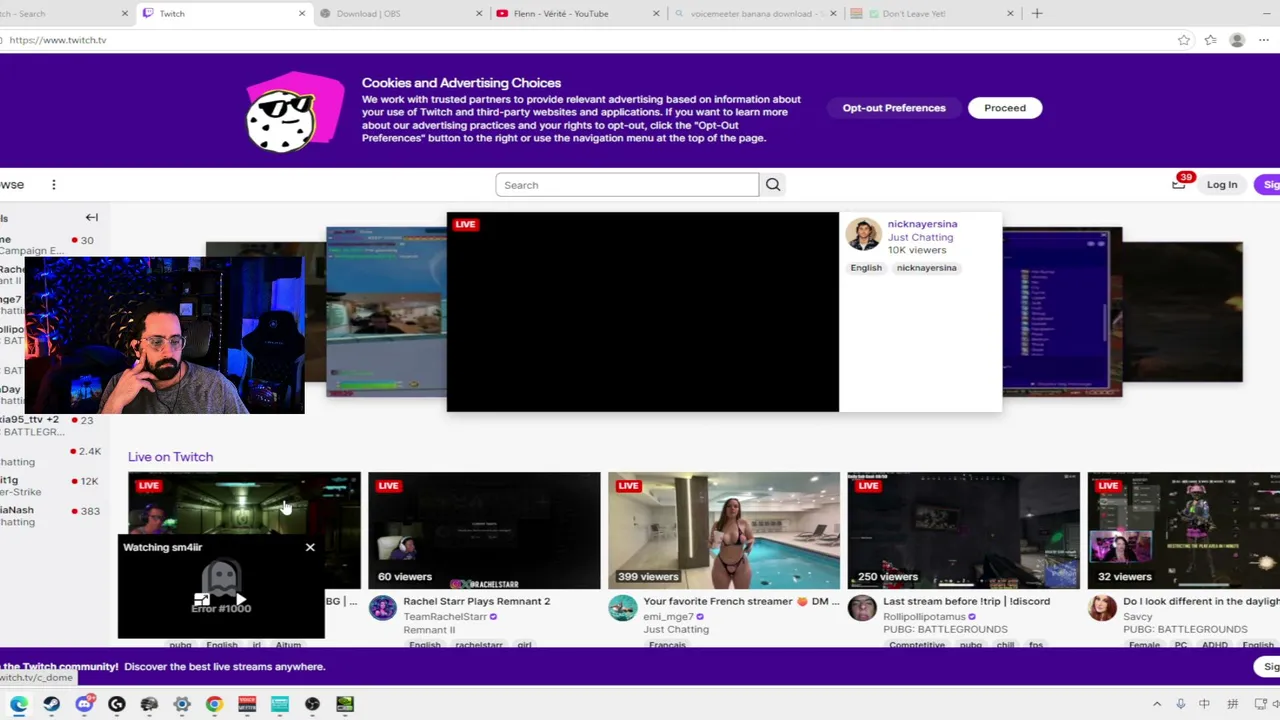 StreaHighlight: [DROPS ENABLED] 400 DPI @esportnowm via RTMP (OBS, Vmix, Zoom) with Restream