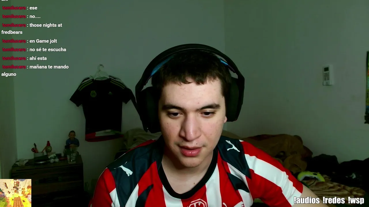jugamos cualquier cosa. y un poco de futbol. pues chad no? | !audios !wsp !donacion !redes