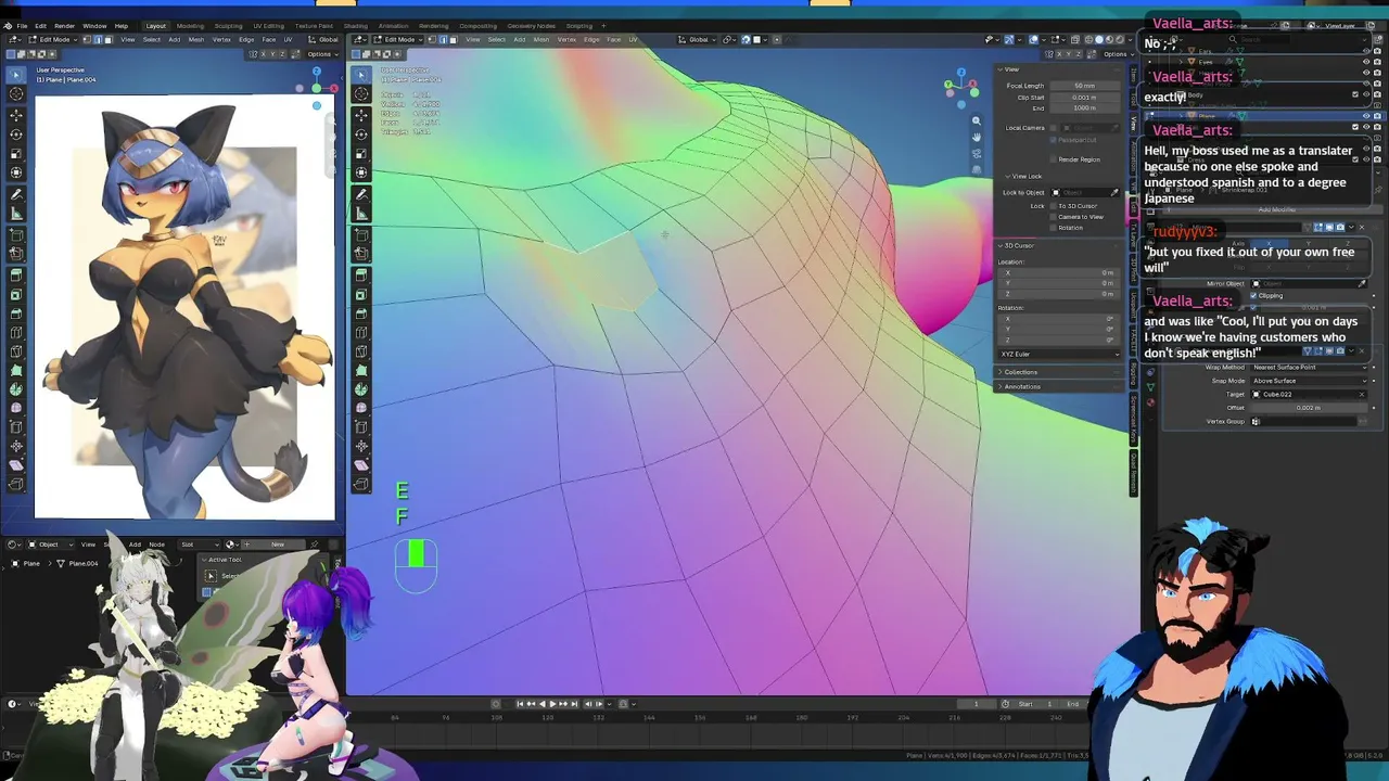3D Modeling: Sehkmet + Linux?