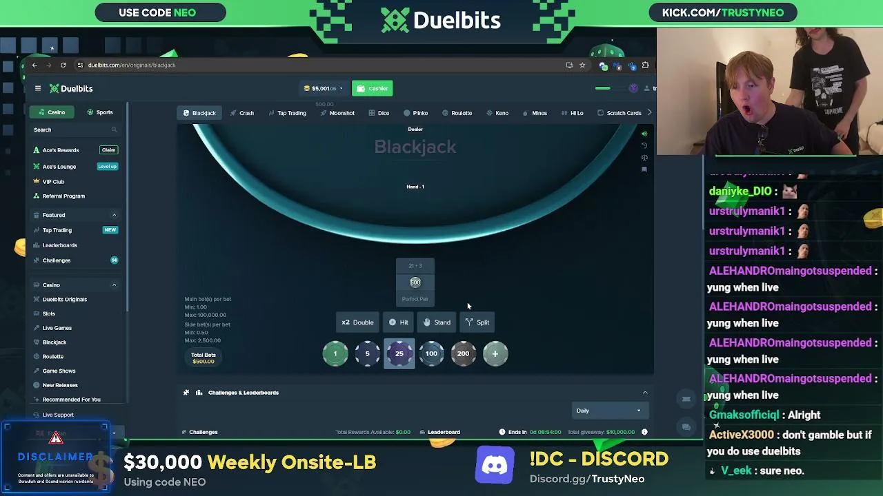 🎲MALTA WITH YUNGPEDO 🎲 | !duelbits !leaderboard 🎲