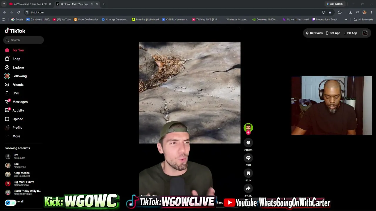 🖥️ I'm LIVE Until Whenever | Check out my Youtube Vlogs | #wgowc